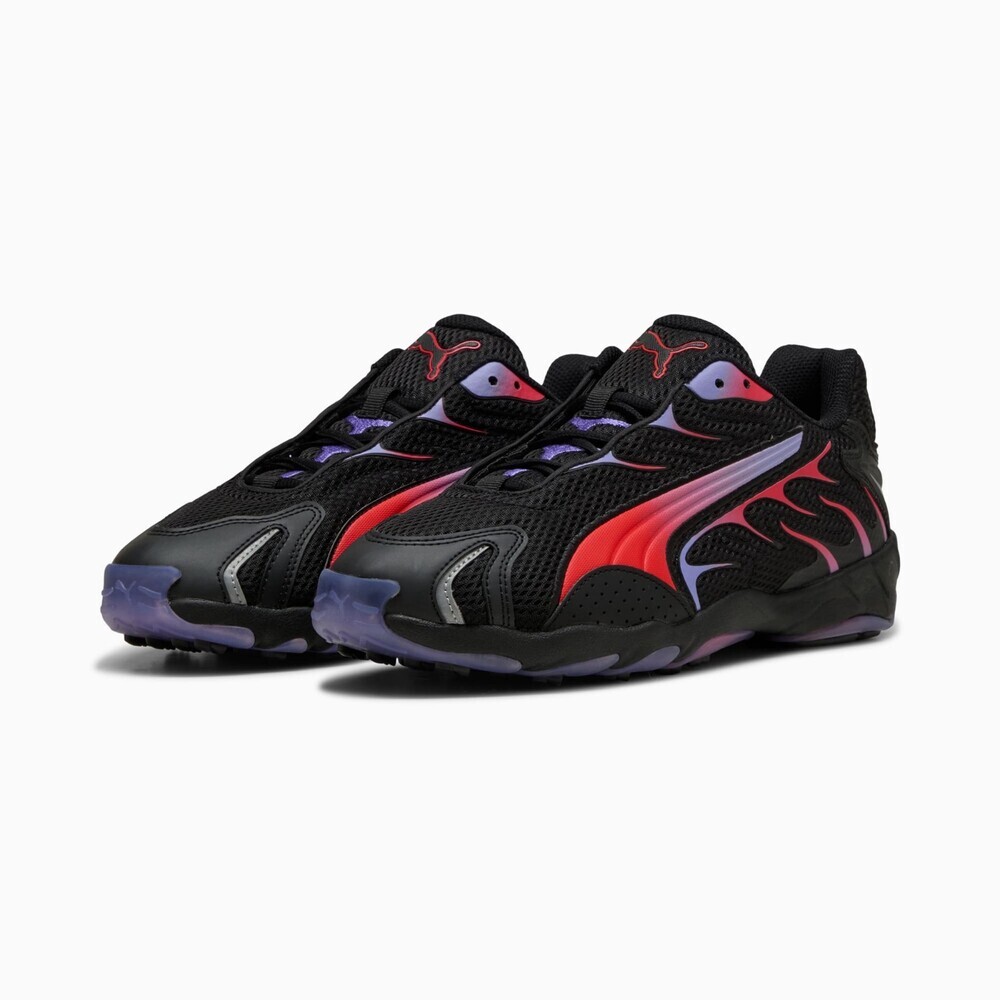 Puma Inhale 401560-02 Sneakers Men's Black Red Low Top Lifestyle Shoes DWA3341